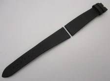 Rare Original PIAGET Black 18mm x 14mm Satin Watch Straps 105mm and 65mm Lengths