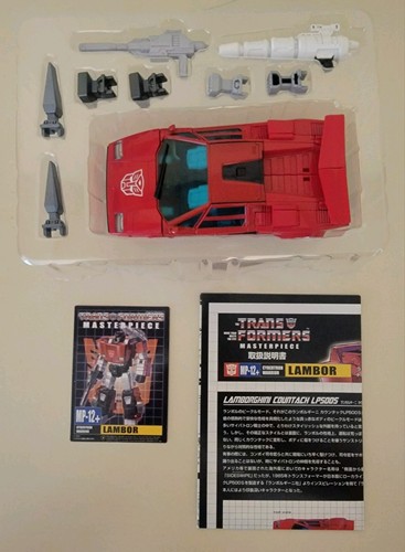 Takara TOMY Transformers Masterpiece SIDESWIPE Lambor MP-12 AUTHENTIC Original - Picture 12 of 15