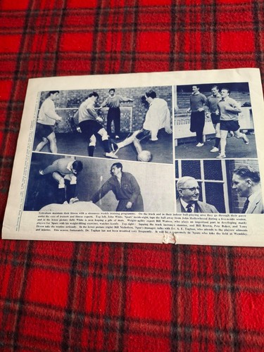 TOTTENHAM 1961 FA CUP FINAL - MERCURY SUPPLEMENT PRESS ARTICLE - Picture 5 of 5