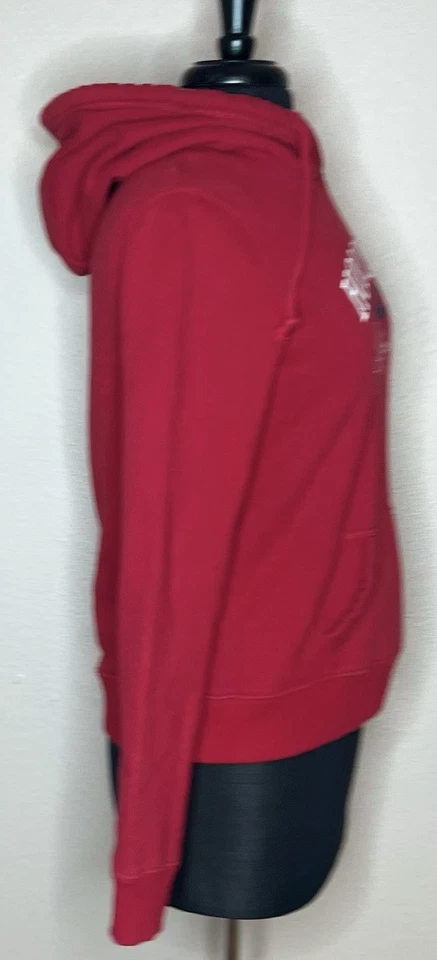 Hollister California Hoodie Women’s Size XS Red Y2K Seagull Sweatshirt - Image 4 of 4