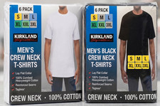 Kirkland Signature Men s Crew Neck Tee, 6-pac...
