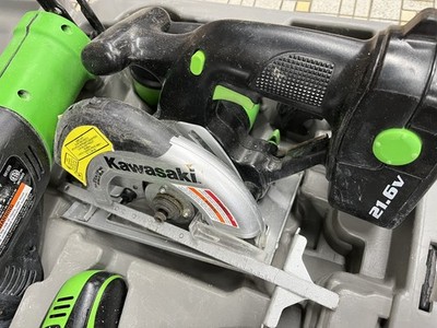 Kawasaki 21.6v Cordless power tools combo set | eBay