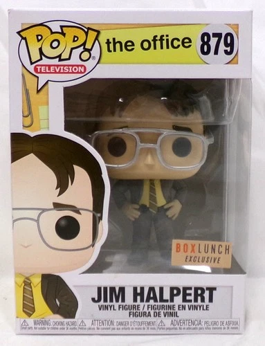 Funko Pop! 879 Jim Halpert The Office Box Lunch Exclusive Vinyl Figure
