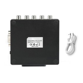 RGBS VGA to YPBPR Component Converter SCART to YPBPR for N64 PS1 PS2 Dreamcast