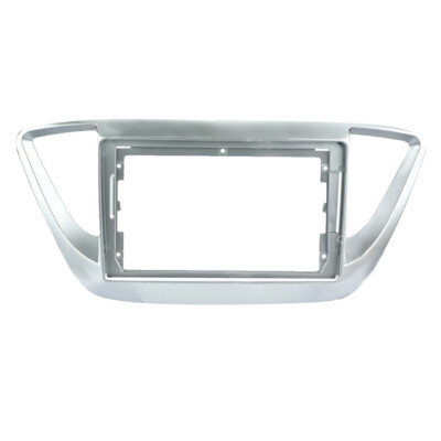 Car Stereo Radio Fascia Panel Trim Double 2 Din Frame For Hyundai Verna 2016-18
