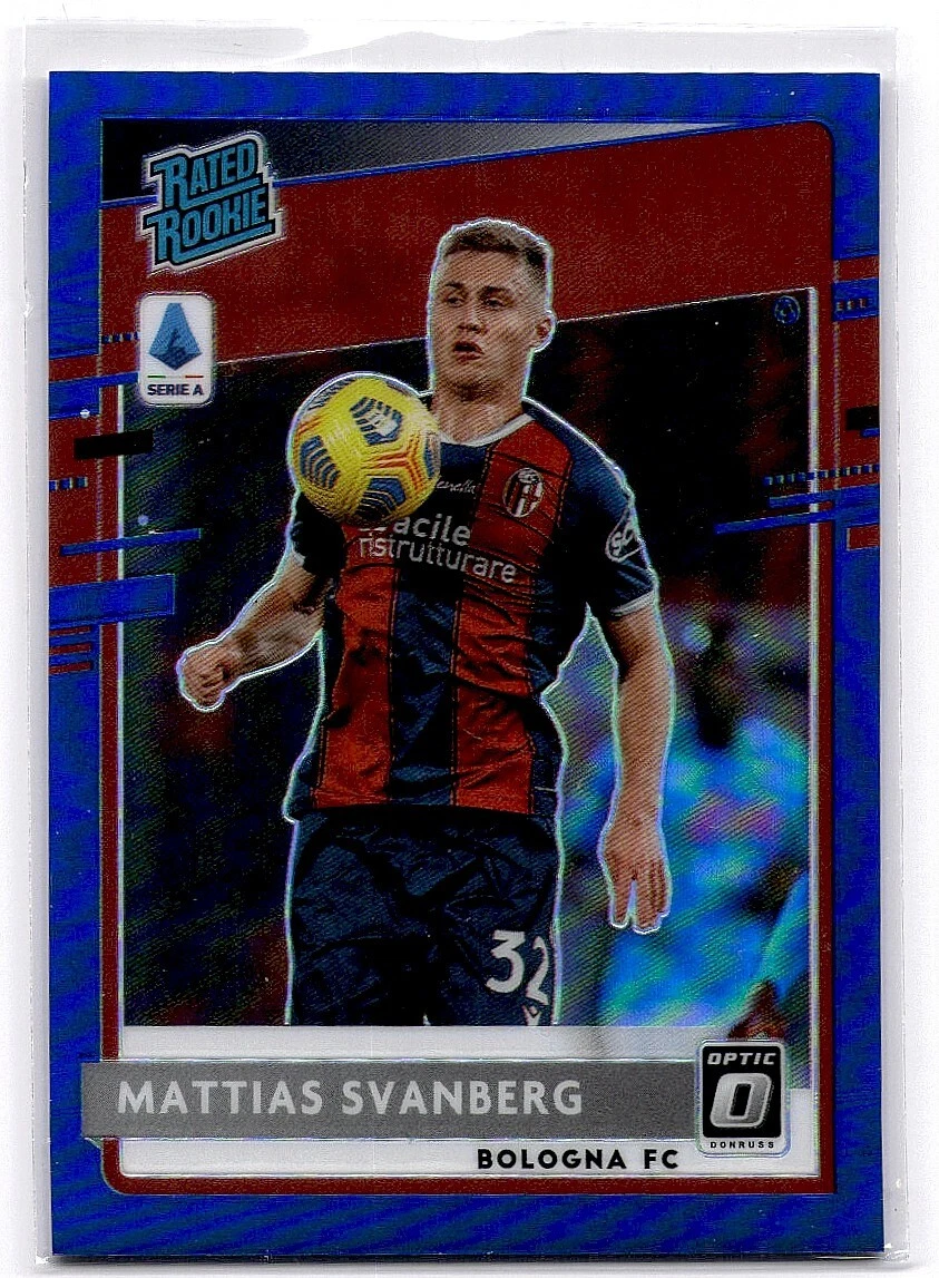 2020 Panini Chronicles Contenders Optic Rookie Blue 23/49 Mattias Svanberg RC