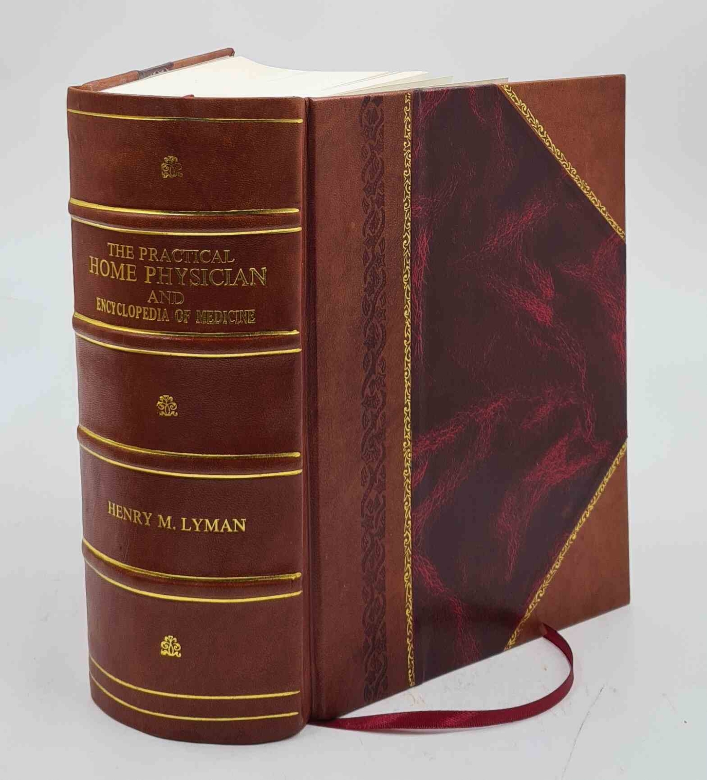 The Practical Home Physician Encyclopedia of Medicine Leather Bound Guide