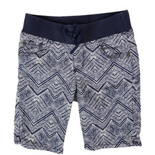 Arizona Shorts Big Girls 10 Slim Fit Cotton Bermuda Tribal Print