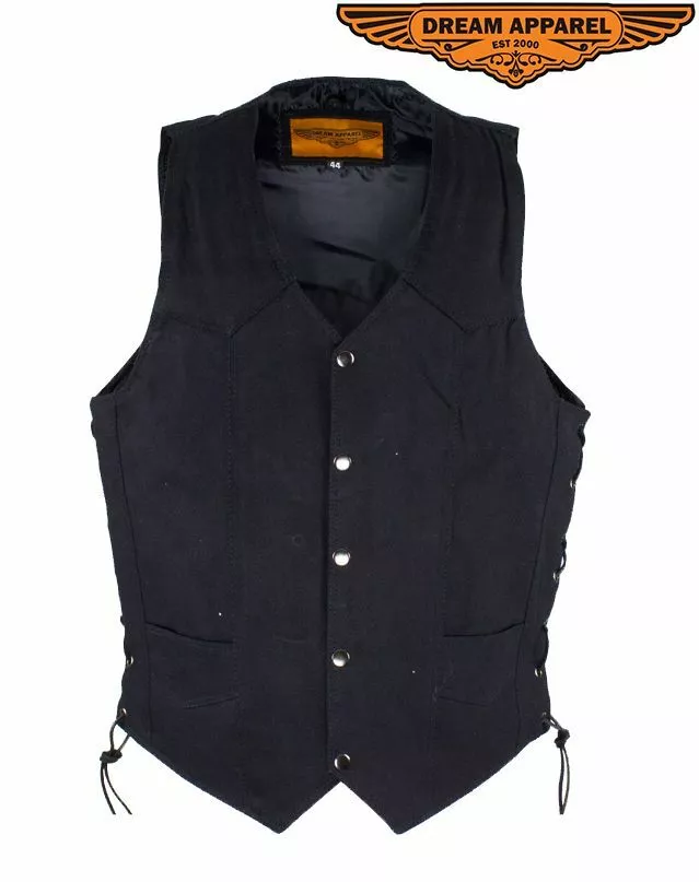 Dream apparel denim vest clearance