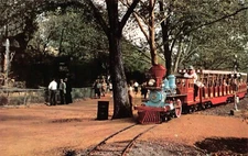 Pierre Laclede Zoo Line Railroad St. Louis Zoo Forest Park MO Vtg Postcard CP431