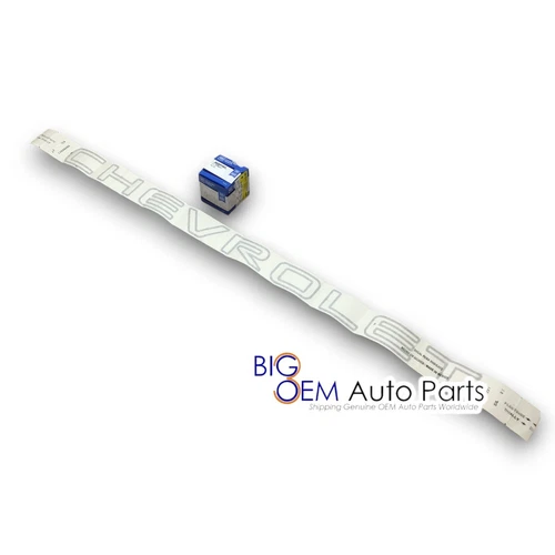 1999-2007 Chevrolet Silverado Tail Gate Silver CHEVROLET Decal new OEM 15785771