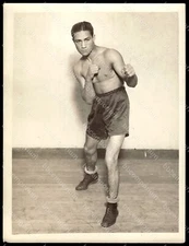 Babe Herman Boxing 6.5" x 8.5" Original Vintage Photograph Type 1 B194