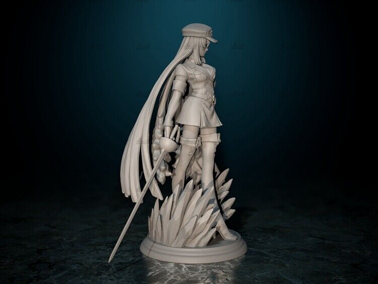 DYYX Studios Akame ga KILL! Esdeath Resin Model Painted In Stock H70cm Anime