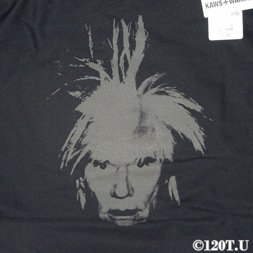 Uniqlo KAWS x Andy Warhol 2 Way Tote Bag Black Size 16.9 x15.4 x5.7" NWT - Picture 10 of 10