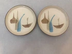 Set of (2) - Red Wing Pottery USA - Pompeii - 7 1/2" Salad Plates