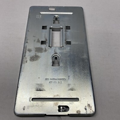 Bell Western Electric Telephone Metal Wall Plate 228  YF-18