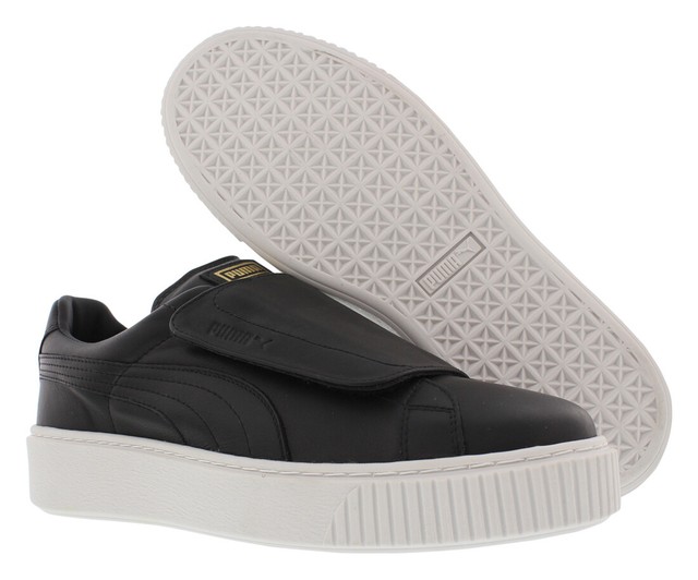 puma basket platform strap