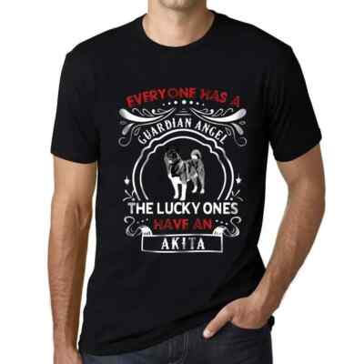 ULTRABASIC Herren T-Shirt Jeder hat einen Schutzengel Wer hat