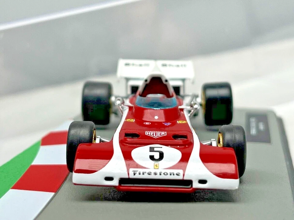 #5 1972 Ferrari 312 B2 Jacky Ickx 1/43 Diecast Model F1 Formula 1 Car IXO - Image 2 of 4