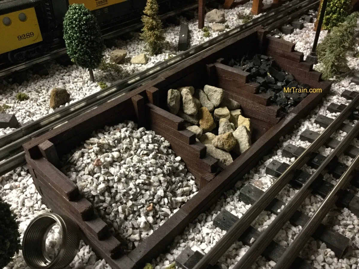 Model Railroad COAL DUMP BIN for O Scale Train Layout Miniature