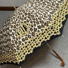 Rare Christian Dior umbrella, old logo, diameter 92cm, F/S Direct from Japan