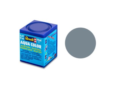 Greenhills Revell Aqua Colour Acrylfarbe grau matt 18ML 36157 - NEU - C5356