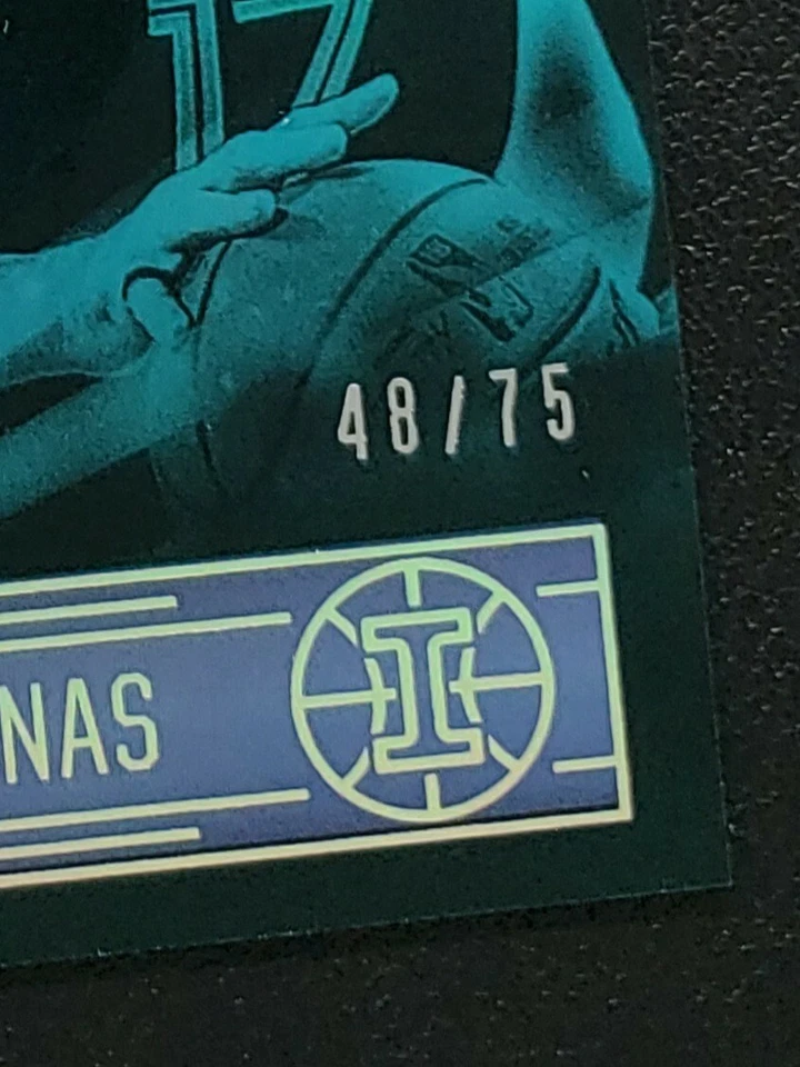 2020-21 Panini Illusions Jonas Valanciunas Teal /75, Memphis Grizzlies - Image 4 of 4