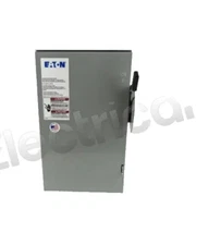 Eaton DG222URB Single Phase 60A 240VAC Non-Fused General Duty Safety Switch