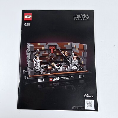 INSTRUCTION MANUAL ONLY from LEGO 75339 Death Star Trash Compactor Diorama