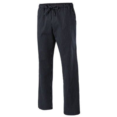  Kochhose Schlupfhose Bäckerhose Berufsbekleidung nadelstreifen Gr. XS-5XL