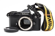 Exc 5 Nikon FE 35mm SLR Film Camera Black Body Tested Working