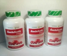  Herbal One Lingzhi Extract Capsul Reishi Mushroom TONIC Health Ganoderma 3PC  