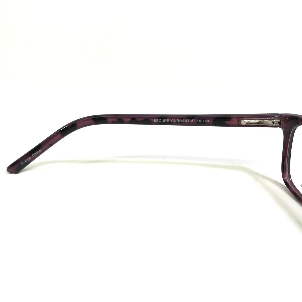 EGreen Eyeglasses Frames SECURE CURRANT Purple Tortoise  display picture 2