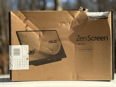 ASUS ZenScreen MB166C 15.6 in 1920 x 1080 Widescreen IPS Monitor 90LM07D3-B011B0