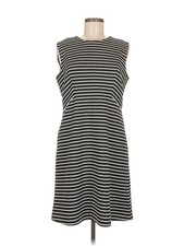 Nine West Women Gray Casual Dress 8