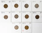 1929-S Extremely Fine (XF) - Lot of 10 Coins