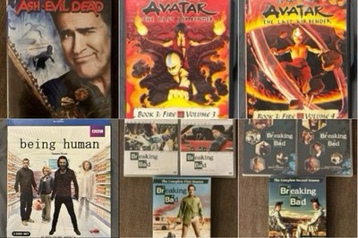 TV Shows Bundle Both DVDs & Blu-rays - Orders $25+ Ship Free!! Volume Discount!!
