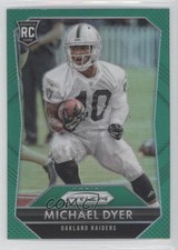 2015 Panini Prizm Rookies Green Prizm Michael Dyer #271 0f8