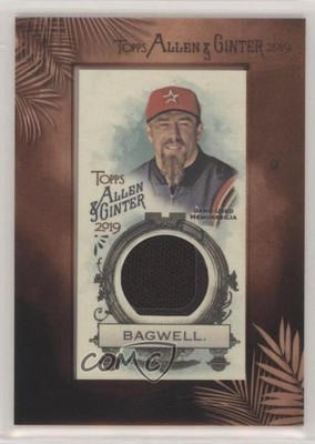 2019 Topps Allen & Ginter Mini Framed Relics Jeff Bagwell #MFR-JB HOF 0sm9