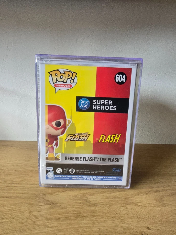 Funko Pop DC the Flash / Reverse Flash 604 Limited Edition, édition limitée 3500 - Photo 3/4