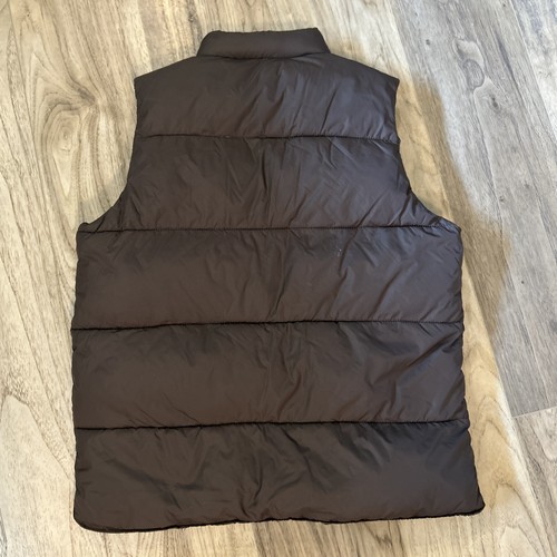 Women's Old Navy Puffer Vest Brown Color Size Large - Picture 2 of 6