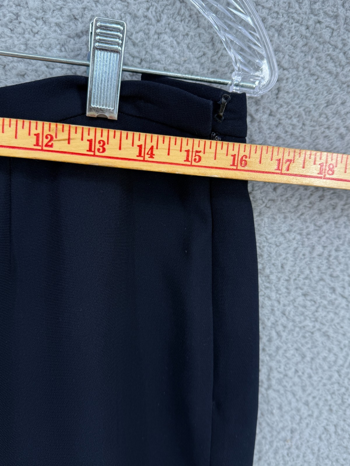 Le Suit Womens 2pc Pants Suit Straight Leg Collections Sz 12 Classic Navy Long