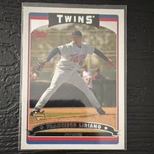 Topps Francisco Liriano Minnesota Twins 2006 Topps Rookie Baseball Card #309. rookie card picture
