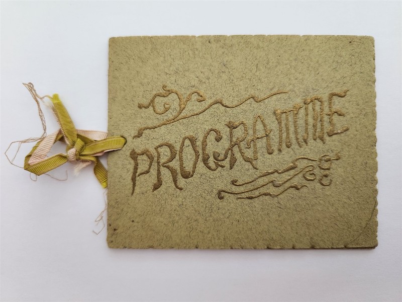 1888 antique PETERSBOROUGH HIGH SCHOOL nh COMMENCEMENT PROGRAM