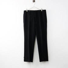 MEN's Archive GUCCI by Tom Ford Tac Trousers, size 48/Black. Gucci Tom Ford-...