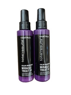 Matrix Total Results Color Obsessed Miracle Treat 12 4.2 oz  Each 2 Pack