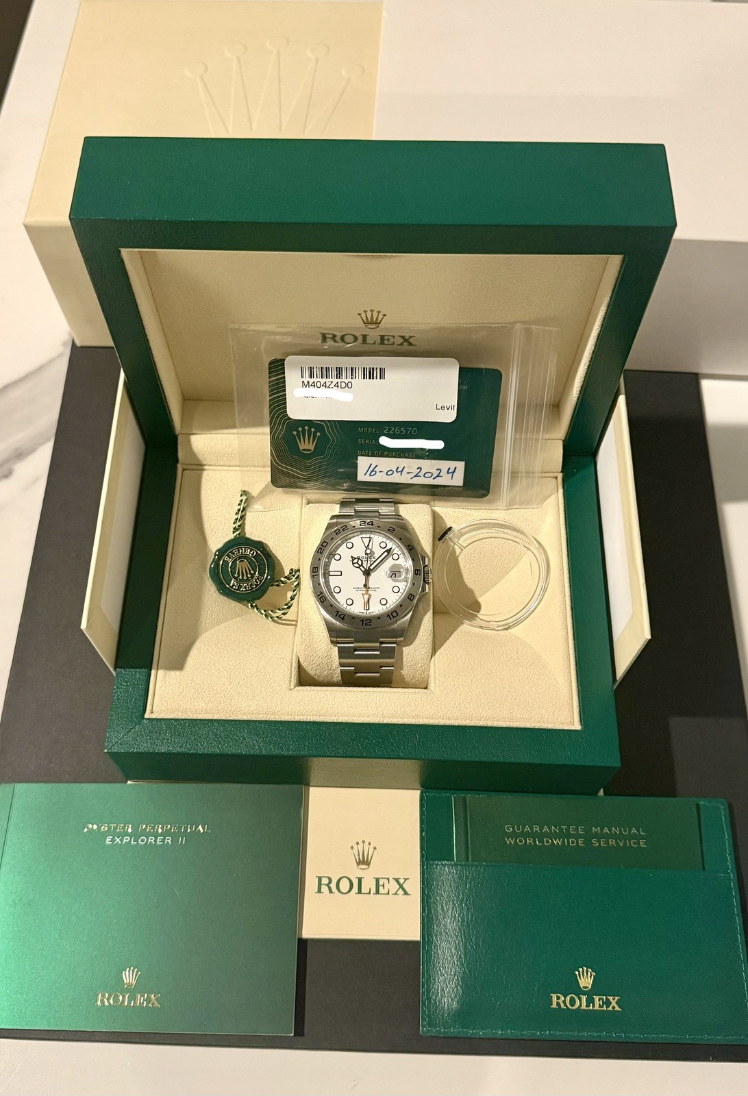 Rolex Explorer II Automatic Chronometer White Dia… - image 3