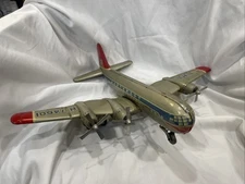 Alps Japan Northwest Airlines Tin Toy Airplane 