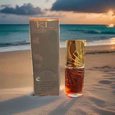 Karl Lagerfeld KL 1/2 oz 15 ml Eau De Toilette Spray Refillable vintage 