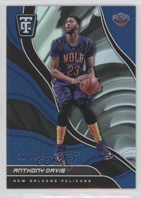 2017-18 Panini Totally Certified Blue 22/99 Anthony Davis #47 0q0